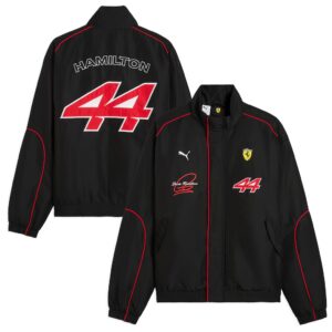 Kurtka wyścigowa kierowcy Scuderia Ferrari Lewis Hamilton - Unisex